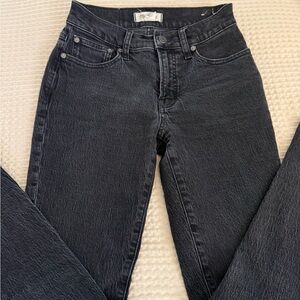 Madewell Women's Black Mid-Rise Perfect Vintage Jeans